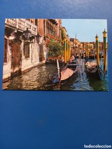 Postales: POSTAL VENEZIA. GONDOLE A RIPOSO. SIN CIRCULAR